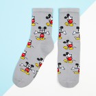 Носки для мальчика «Микки Маус», Disney, 16-18 см, цвет серый - фото 2796372