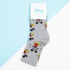 Носки для мальчика «Микки Маус», Disney, 16-18 см, цвет серый 9200108 - фото 16376385