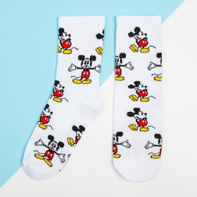 Носки для мальчика «Микки Маус», Disney, 16-18 см, цвет белый