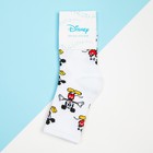 Носки для мальчика «Микки Маус», Disney, 16-18 см, цвет белый - фото 805098257