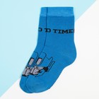 Носки детские для мальчика «Оптимус Прайм», Transformers, 14-16 см, синие 9200126