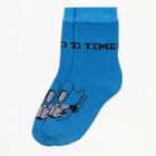 Носки детские для мальчика «Оптимус Прайм», Transformers, 14-16 см, синие 9200126