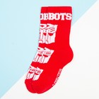 Носки для мальчика «Автоботы», Transformers, 14-16 см, цвет красный - фото 61891571