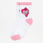 Носки детские для девочки «Пинки Пай», My Little Pony, 14-16 см, белые 9200138 - фото 16674238