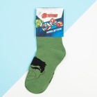 Носки для мальчика «Халк», MARVEL, 18-20 см, цвет зелёный - Фото 3