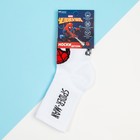 Носки для мальчика «Человек-Паук», MARVEL, 14-16 см, цвет белый - фото 24338988