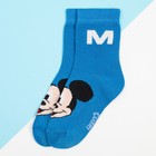 Носки для мальчика «Микки Маус», DISNEY, 16-18 см, синие - фото 39553571