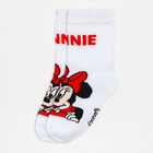 Носки для девочки «Минни Маус», DISNEY, 18-20 см, белые - фото 57967344