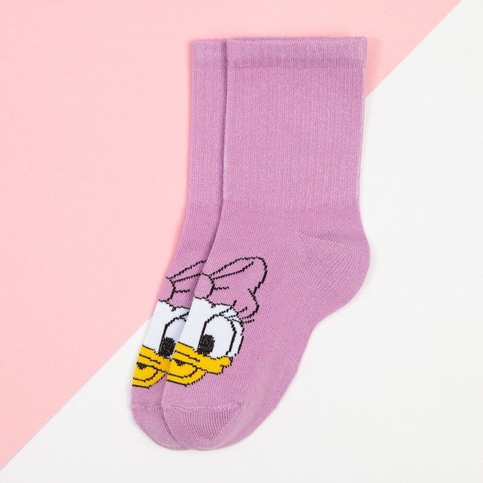 Носки для девочки «Дейзи», DISNEY, 12-14 см, цвет фиолетовый - фото 1907562669