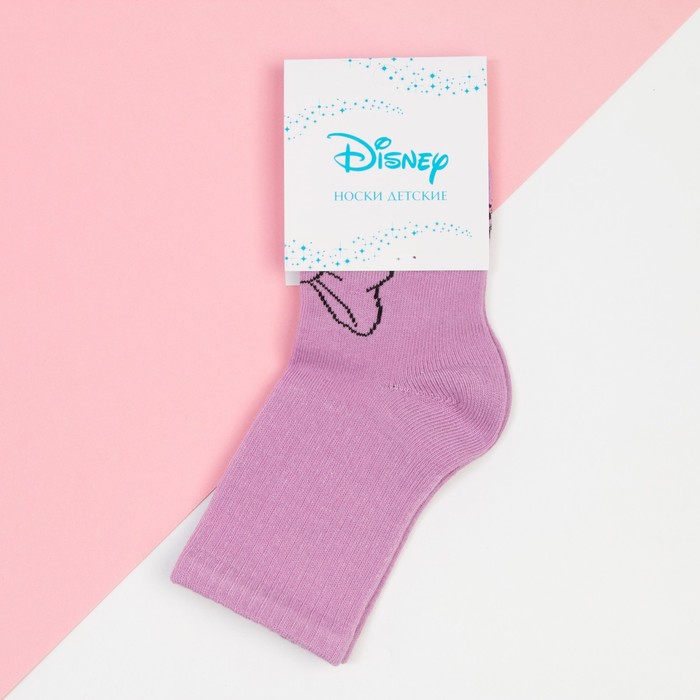 Носки для девочки «Дейзи», DISNEY, 12-14 см, цвет фиолетовый - фото 1907562670