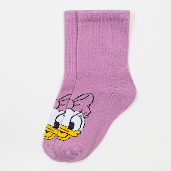 Носки для девочки «Дейзи», DISNEY, 12-14 см, цвет фиолетовый - фото 1907562671