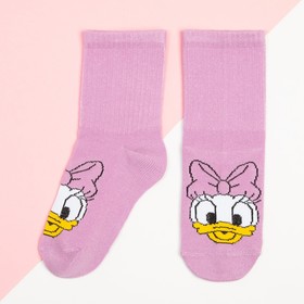 Носки для девочки «Дейзи», DISNEY, 14-16 см, цвет фиолетовый
