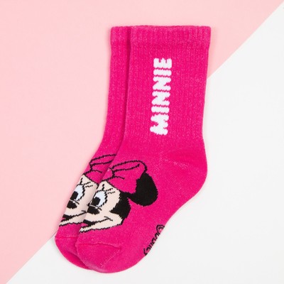 Носки для девочки Minnie, DISNEY, 16-18 см, розовые