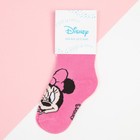Носки для девочки «Минни Маус", DISNEY, 14-16 см, цвет розовый - Фото 3