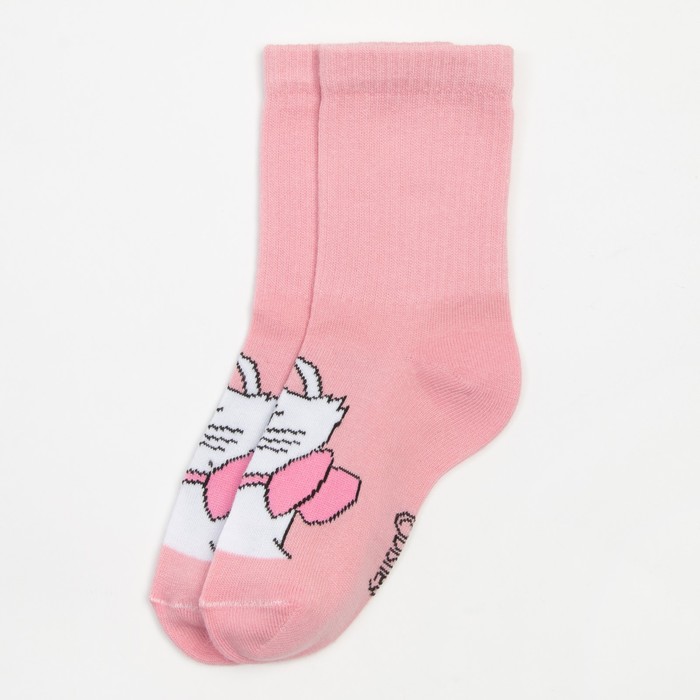 Носки для девочки «Мари", Коты Аристократы, DISNEY, 16-18 см, цвет розовый - фото 1907562751