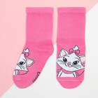 Носки для девочки «Коты Аристократы", DISNEY, 18-20 см, цвет розовый - фото 10068805