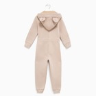 Комбинезон детский с начёсом KAFTAN "Basic line" р.32 (110-116), бежевый - Фото 12