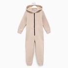 Комбинезон детский с начёсом KAFTAN "Basic line" р.32 (110-116), бежевый - Фото 7