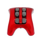 Массажёр для ног Luazon LEM-08, вибрационный, 3хААА (не в комплекте)/USB, красно-белый - Фото 2