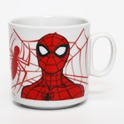 УЦЕНКА Набор посуды «Человек-паук», 3 предмета: тарелка Ø 16.5 см, миска Ø 14 см, кружка 200 мл, Человек-паук 9357956