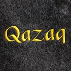 Шапка для бани с вышивкой "Qazaq" серая - Фото 2