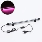 Светильник подводный с переключателем, JINGYE, 36 см, 4 Вт, розовый - Фото 1