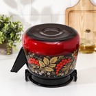 УЦЕНКА Чайник эмалированный «Рябина», 3.5 л - Фото 3