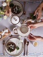 Скатерть «Этель. Пасхальные Тильды», 147×250 см, 100% хлопок, саржа 190 г/м² - Фото 6