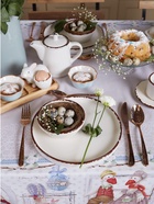 Скатерть «Этель. Пасхальные Тильды», 147×300 см, 100% хлопок, саржа 190 г/м² - Фото 4