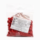Кондитерская посыпка для торта, мягкая, красная, 50 г - Фото 2