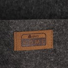 Органайзер для хранения подвесной CLASSIC, 3 кармана, 31×67 см, цвет серый МИКС - Фото 10