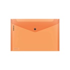 Папка-конверт на кнопке А4, 180 мкм, ErichKrause Glossy Neon, полупрозрачная, до 120 листов, МИКС - Фото 4