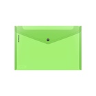 Папка-конверт на кнопке А4, 180 мкм, ErichKrause Glossy Neon, полупрозрачная, до 120 листов, МИКС - Фото 6