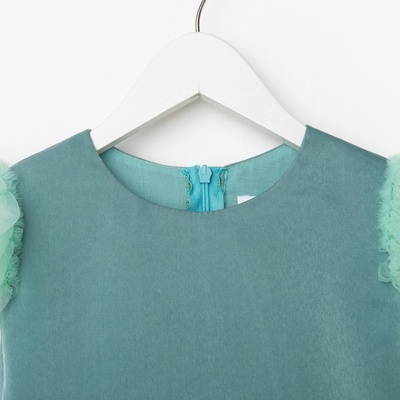 Платье нарядное для девочки KAFTAN, с крылышками, рост 86-92, светло-зелёное