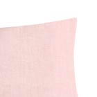 Наволочка Этель 50*70, цв.розовый, 100% хлопок, поплин 125г/м2 - Фото 2