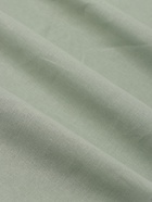 Пододеяльник евро «Этель» Plain collection, 200×215 см, зелёный, поплин - фото 61551859