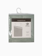 Пододеяльник евро «Этель» Plain collection, 200×215 см, зелёный, поплин - фото 61551860