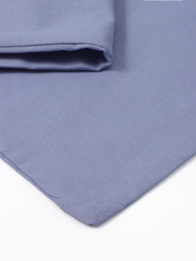 Пододеяльник евро «Этель» Plain collection, 200×215 см, поплин, голубой