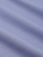 Пододеяльник евро «Этель» Plain collection, 200×215 см, поплин, голубой - Фото 8