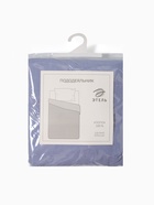Пододеяльник евро «Этель» Plain collection, 200×215 см, поплин, голубой - Фото 9