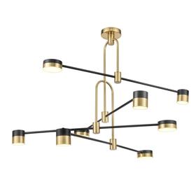 

Люстра Orchestra, 42Вт LED, 3000K, 2940лм, цвет золото, чёрный
