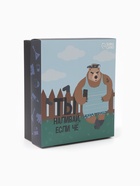 Набор подарочный KAFTAN «Если че», носки 3 пары, размер 41-44 (27-29 см), термос 9305639