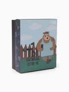 Набор подарочный KAFTAN «Если че», носки 3 пары, размер 41-44 (27-29 см), термос - Фото 20