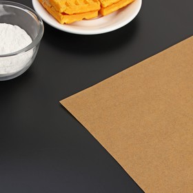 Бумага для выпечки, силиконизированная, с 2-х сторонним покрытием, 40×60 см, 500 листов