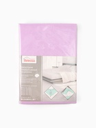 Простыня на резинке, размер 180х200х20см, фиалковый, кулирка 120гр, 100% хлопок - Фото 5