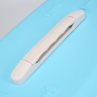 Переноска для животных пластиковая, 47,5 х 33 х 31 см, голубая - Фото 8