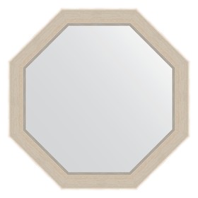 Зеркало в багетной раме, травленое серебро 52 мм, 54x54 см