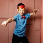 Набор карнавальный маска и бабочка "Железный человек", Мстители - фото 7121620