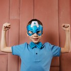 Набор карнавальный маска и бабочка "Капитан Америка", Мстители - Фото 7