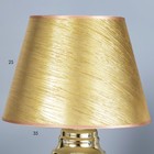Настольная лампа «Астори» Е27 40 Вт золото 31×31×50 см RISALUX - Фото 4